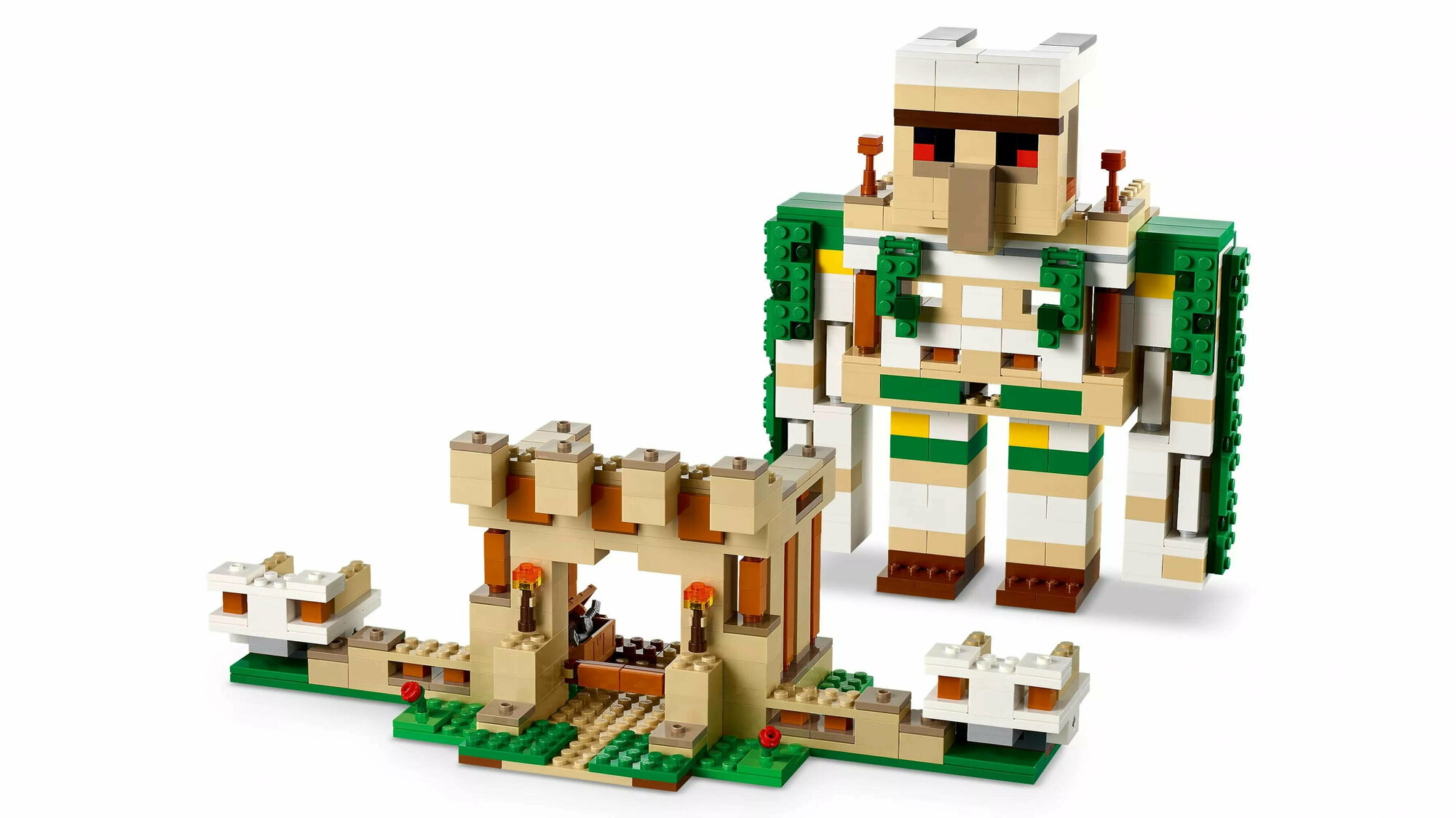 LEGO Minecraft Крепость Железного Голема 21250 - фото №20