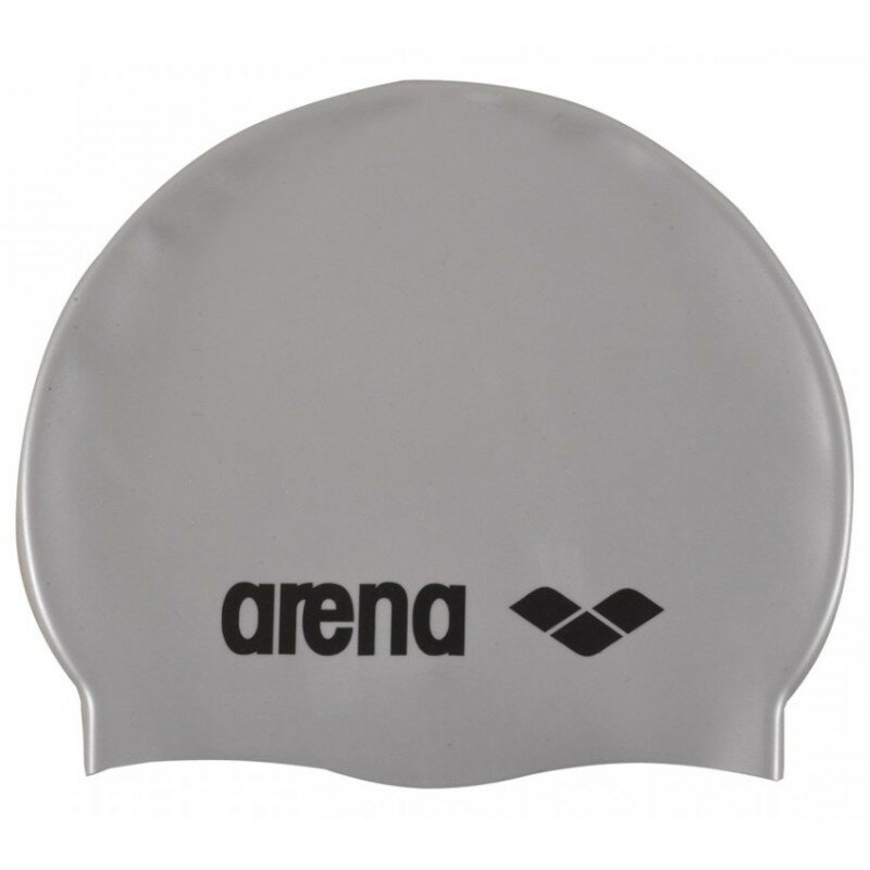 Шапочка для плавания ARENA Classic Silicone (серый (91662/51,20))