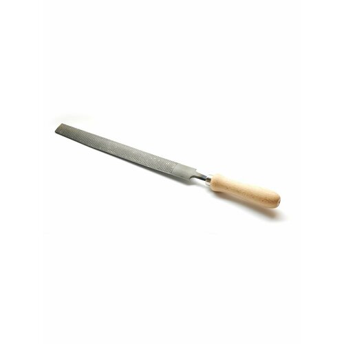 Рашпиль плоский с деревянной ручкой 200 №1