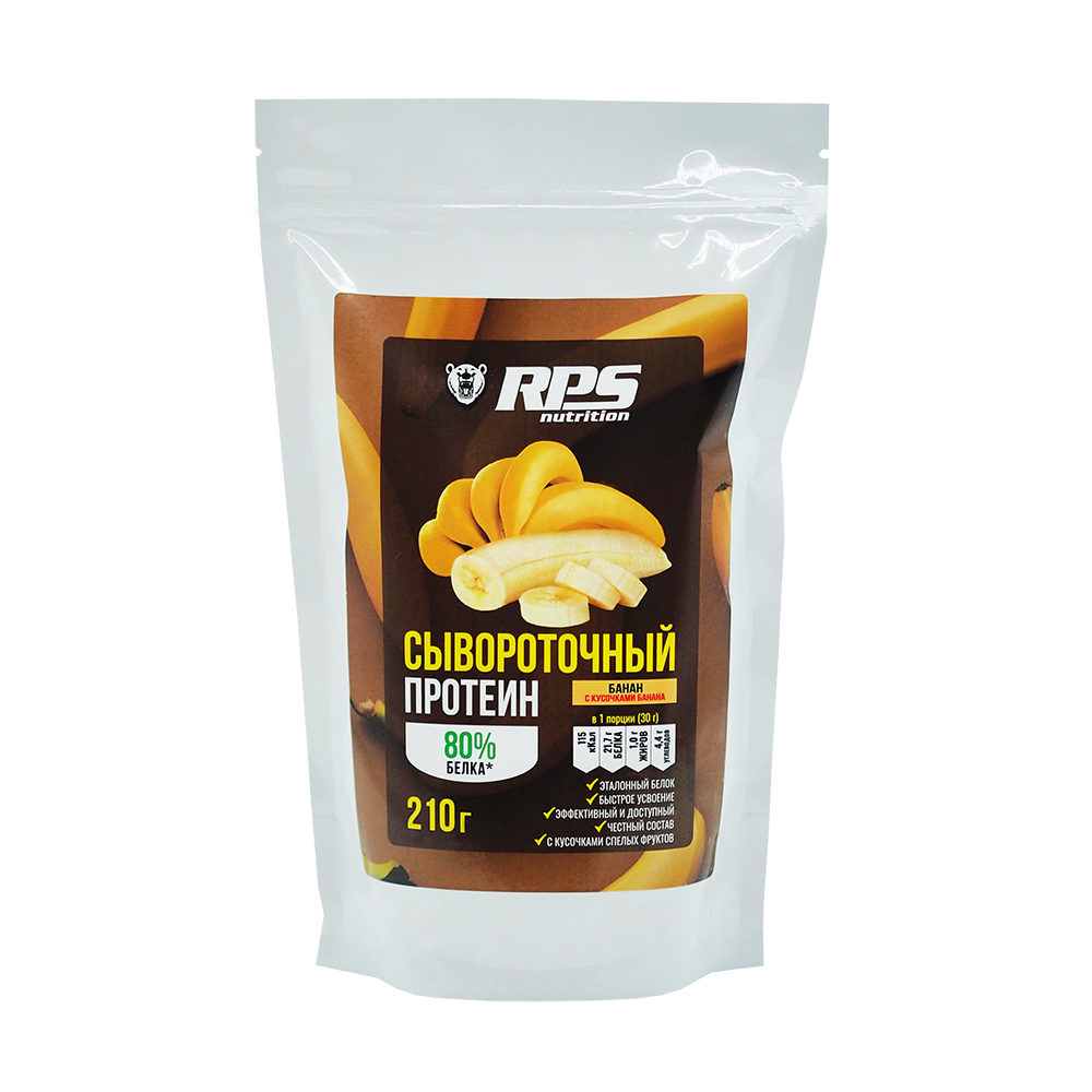 RPS Nutrition Сывороточный Протеин 210 гр (RPS Nutrition) Банан