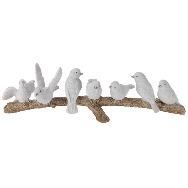 Koopman Декоративная фигура Whitey Birds 31 см белая AAA756970