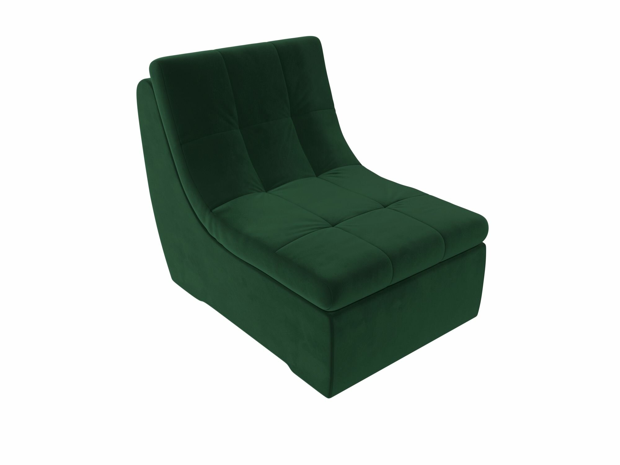 Модуль Лига Диванов Холидей кресло Велюр Зеленый