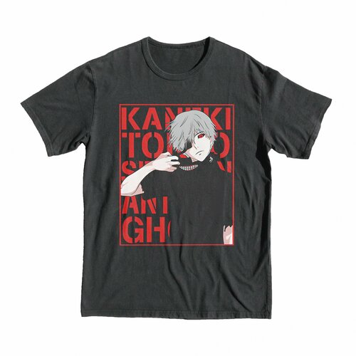 фото Футболка, размер 3xl, черный animedrop