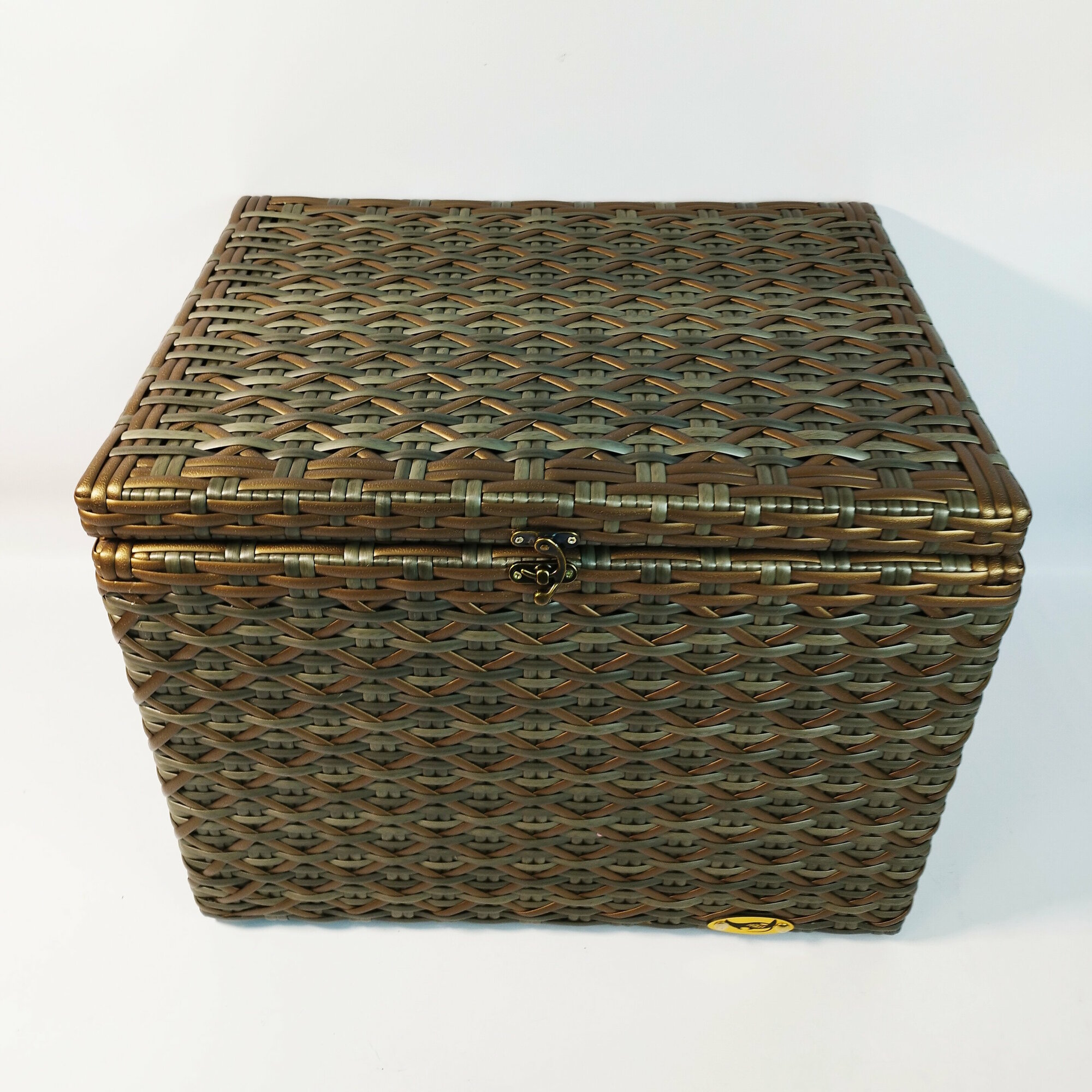 Сундук ящик для хранения из искусственного ротанга Скат - фотография № 8