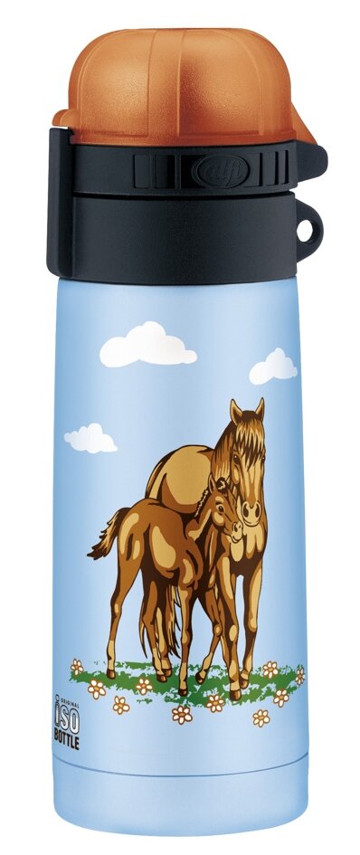 фото 5327640035 Термос-бутылочка Alfi Pferde blue 0,35L