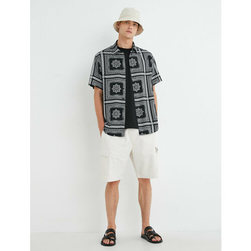 фото Шорты koton, размер 52, серый