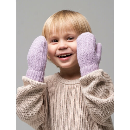 фото Варежки , размер м, фиолетовый hand made tubatay