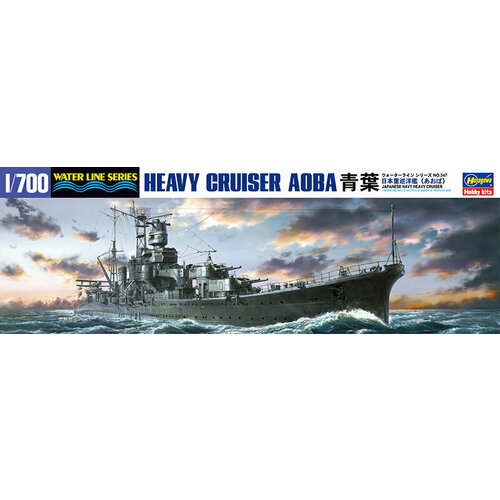 Hasegawa H-347 Крейсер HEAVY CRUISER AOBA (1:700) Модель для сборки hasegawa h 464 ijn destroyer minegumo 1 700 модель для сборки