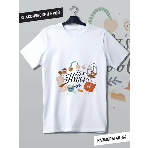 фото Футболка hypnotica, размер m, белый