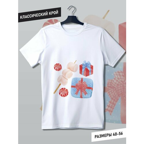 фото Футболка hypnotica, размер l, белый