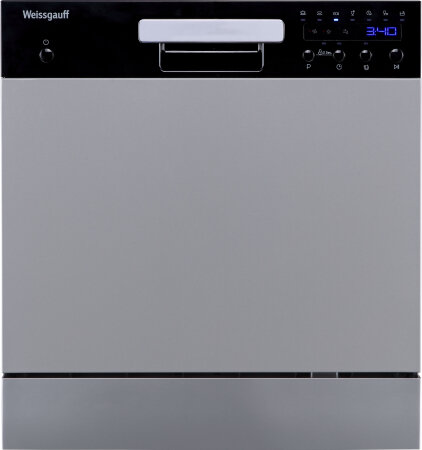 Компактная посудомоечная машина Weissgauff TDW 4827 Silver - фотография № 4