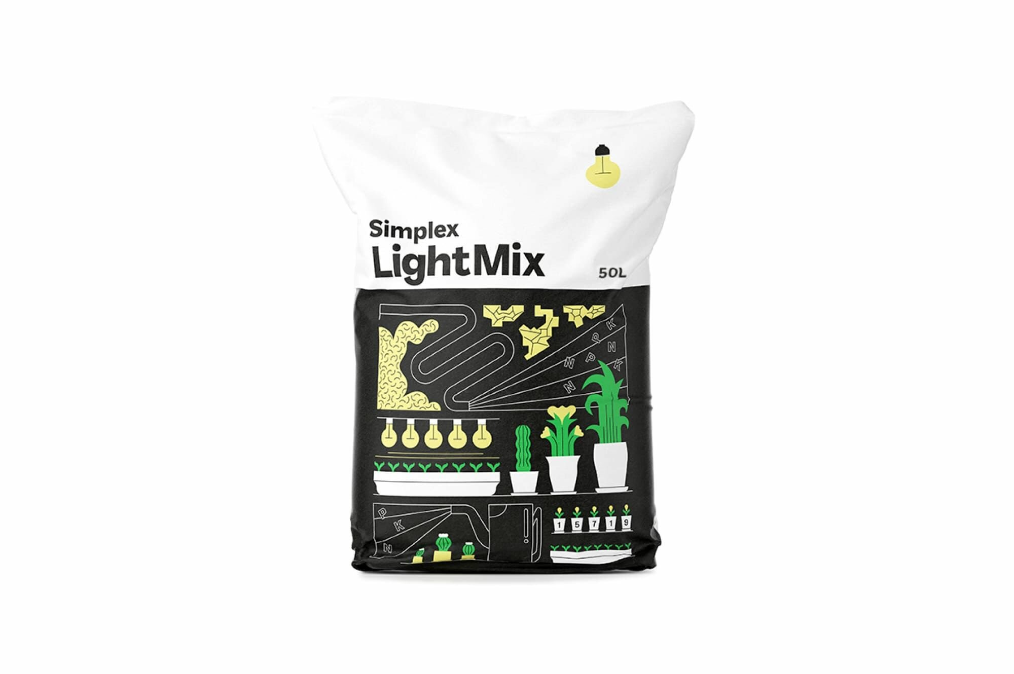 Органический субстрат Simplex LightMix 50 л.