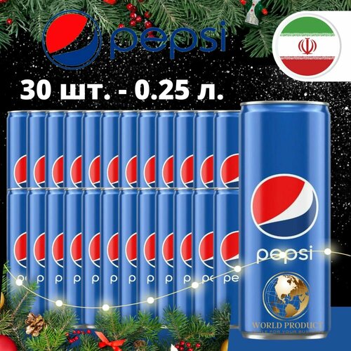 Pepsi cola Пепси жб 30 шт. х 0.25 мл