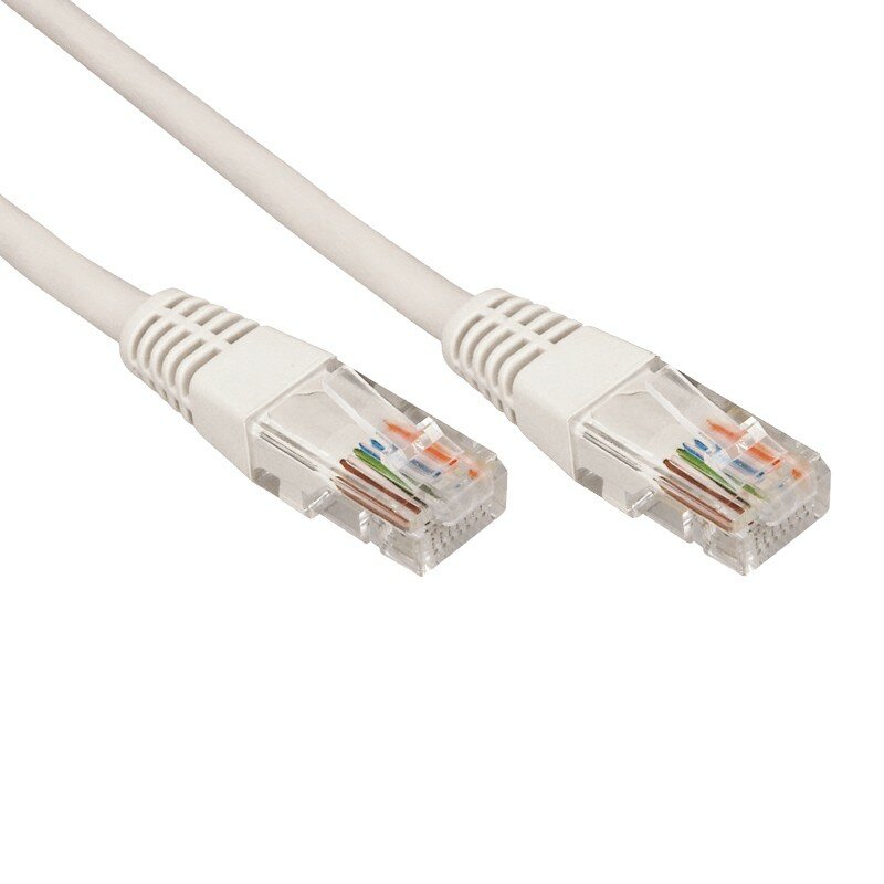фото Патч-корд U/UTP, CAT 6, RJ45-RJ45, 26AWG, LSZH, серый, 0,3м REXANT, цена за 1 шт