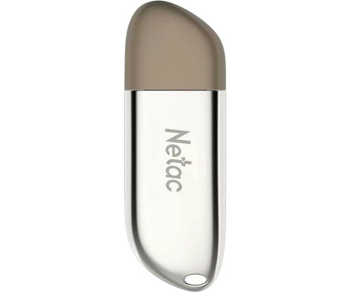 Флешка Netac U352, 16Gb, USB 3.0, Серебристый/Коричневый NT03U352N-016G-30PN - фото №11