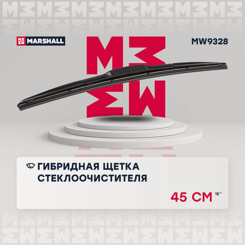 Изображение товара Щетка стеклоочистителя Marshall, 18", 45см, крепление крючок