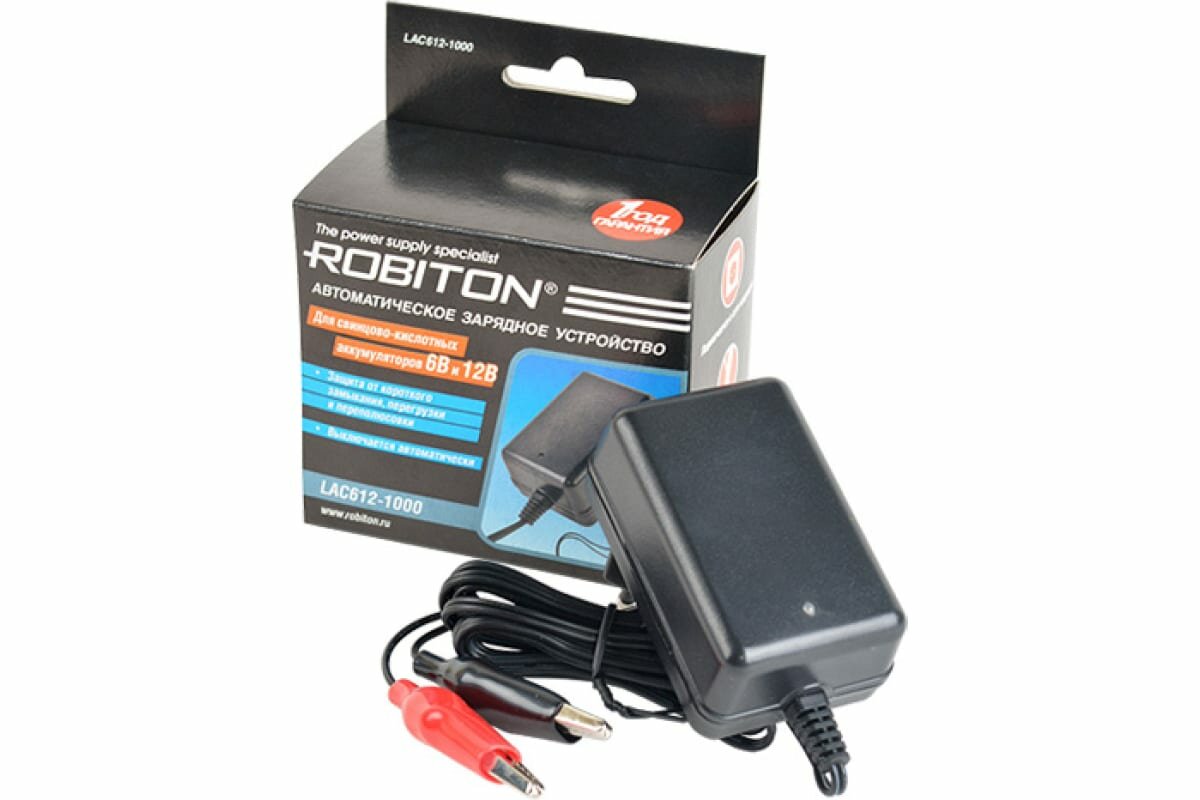 Зарядное устройство ROBITON LAC612-1000 BL1