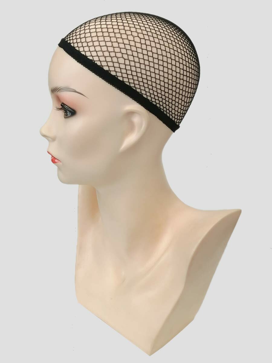 Сеточка для парика, черная, размер: 54-60. Материал: нейлон.
