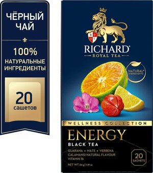 Чай черный Richard Energy 20*1.7г