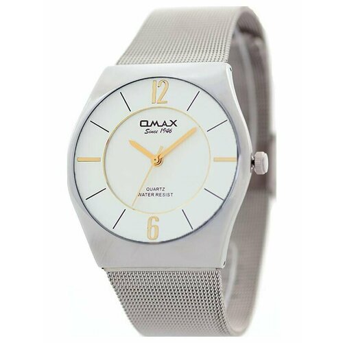 фото Наручные часы omax quartz, серебряный