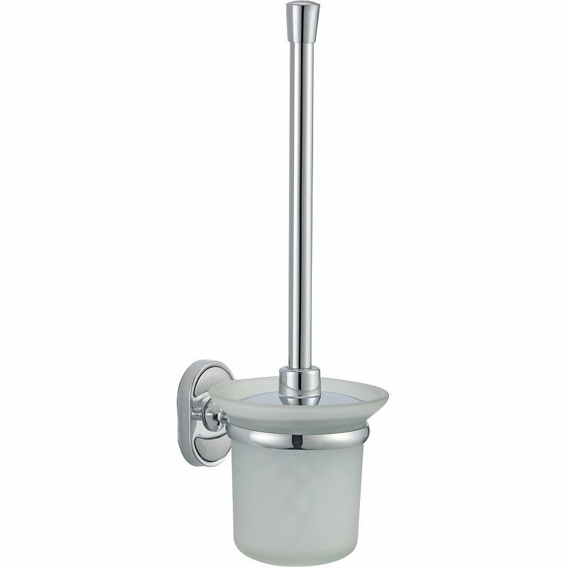 Туалетный ёршик настенный VIKO V-461 хром (нержавеющая сталь/стекло) хром