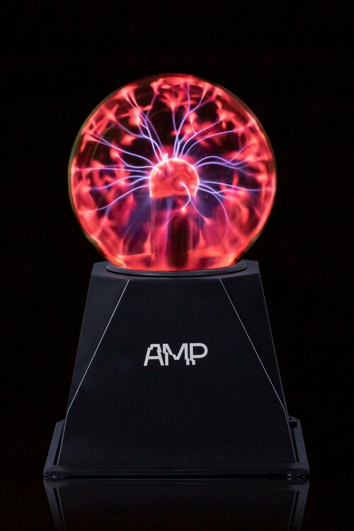 Плазменный шар Amperia Indigo 10 см Audio