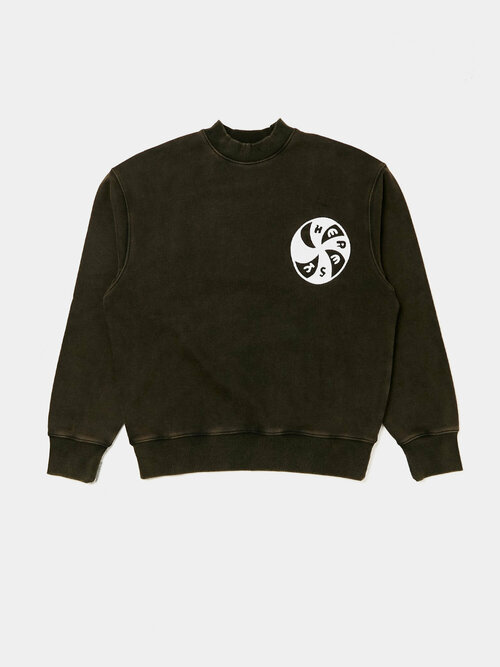 Свитшот Heresy London Portal Sweatshirt, размер L, коричневый