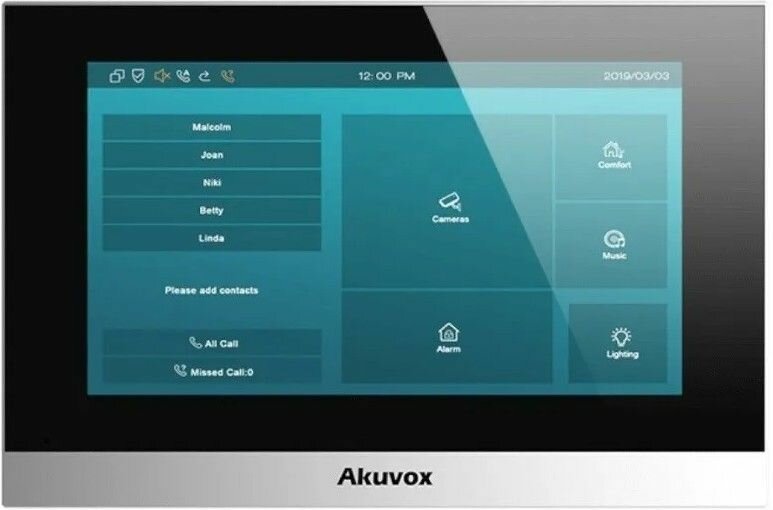 Монитор домофона Akuvox C313S (белый)