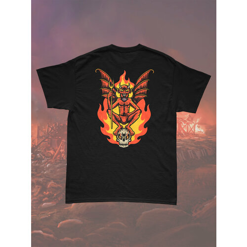 Футболка Death to Mortals, размер S, черный