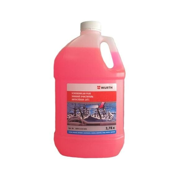 Wurth Стеклоомыватель -30С 3,78л 0892332036053 1