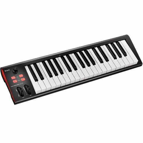 midi клавиатура icon ikeyboard 5x black MIDI-клавиатура iCON iKeyboard 4Nano Black