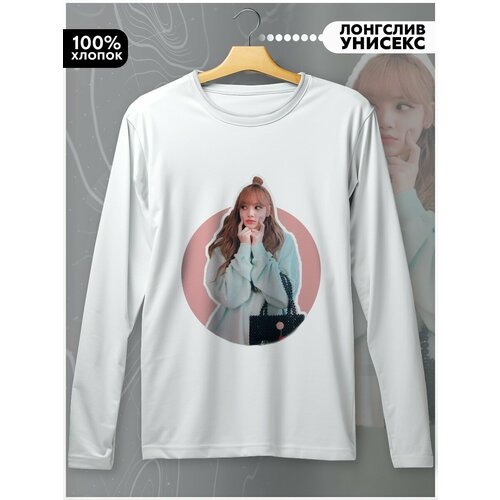 фото Лонгслив бруталити, размер l, белый