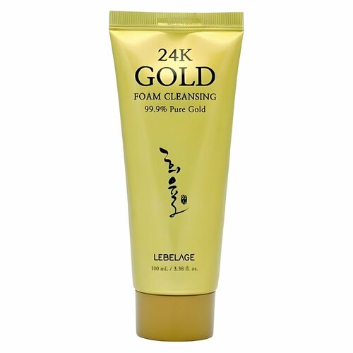 Пенка для умывания с золотом Lebelage 24K Gold Foam Cleansing