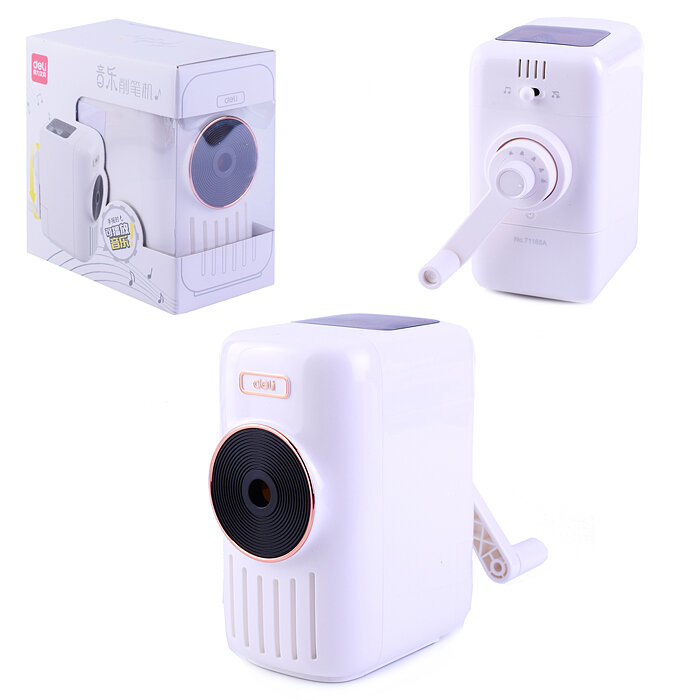 Точилка для карандашей Deli 71165A/white - фото №6