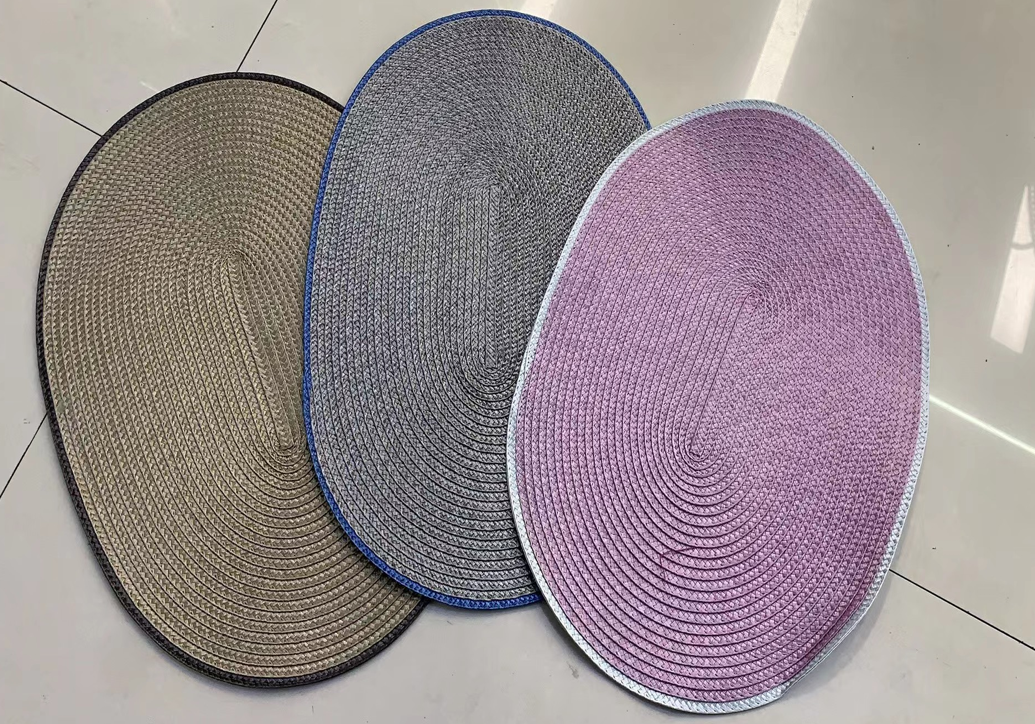 фото Набор салфеток подставочных Homium Julie, 2шт, цвет коричневый, овальные