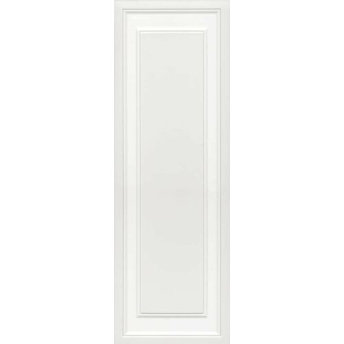 Плитка настенная Kerama Marazzi Фару Панель Белая Матовая Обрезная 12159R 250x750 мм (Керамическая плитка для ванной)