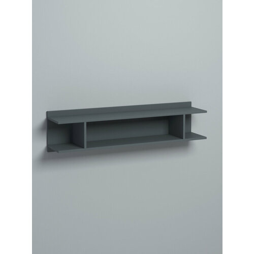 Полка настенная вайб 23 Темно-серый 120 x 25 x 30 см 3111₽