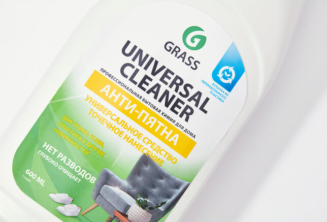 Очиститель универсальный Grass Universal Cleaner 600 мл Анти-пятна - фотография № 6