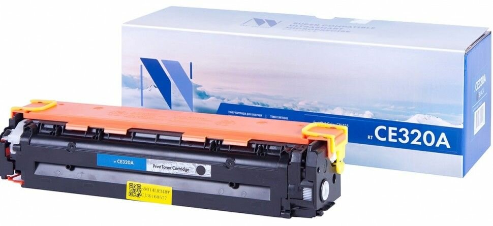 Тонер-картридж для лазерного принтера NVP NV-CE320ABk Black