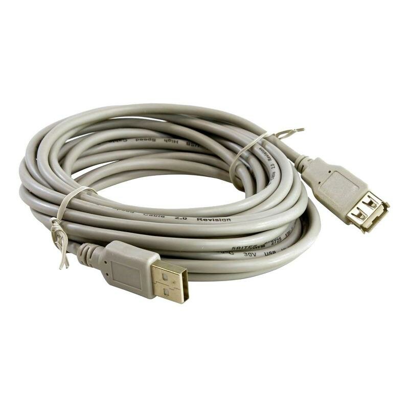 Кабель USB 2.0 AM-AF 1.8м 5bites UC5011-018C - фото №1