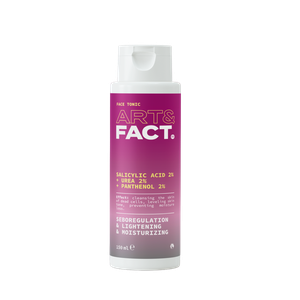 Art&Fact Тоник для лица увлажняющий Salicylic Acid 2%+Urea 2%+Panthenol 2% 150 мл 1 шт