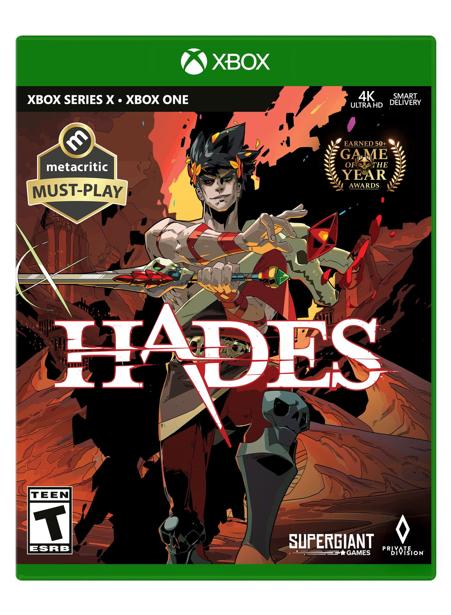 Игра Hades, цифровой ключ для Xbox One/Series X|S, Русский язык, Аргентина