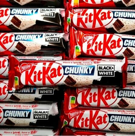 Шоколад Nestle KitKat Senses Black and White edition, 40гр - фото №4
