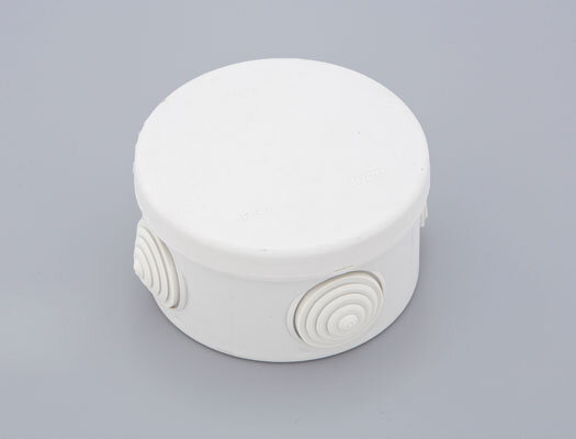 фото Распределительная круглая белая IP55 TYCO 60x40