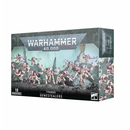 Миниатюры для настольной игры Games Workshop Warhammer 40000: Tyranids - Genestealers 51-06 миниатюры для настольной игры games workshop warhammer 40000 white scars primaris upgrades and transfers 55 23