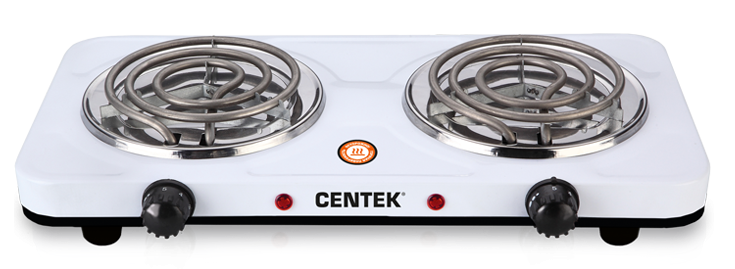 Настольная электро плита Centek CT-1509 белый