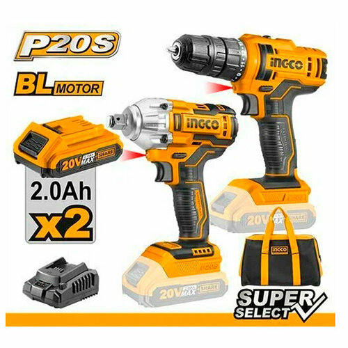 Ingco CKLI2017 дрель-шуруповерт гайковерт 1441000₽