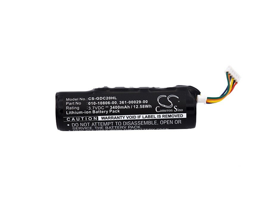 Аккумулятор Cameron Sino для GPS трекера Garmin Astro 320, Astro 220, p/n: 361-00029-00, AC00-12542, 3400мАч — фото 7