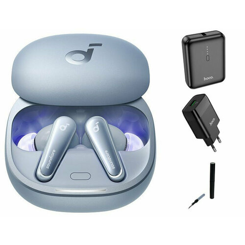 Наушники Anker Liberty 4 A3953G31 Blue Выгодный набор подарок серт 200Р 1921900₽