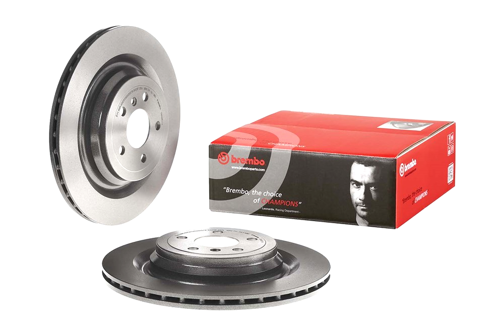 BREMBO 09. a961.11 (09A96111 / 1664230212 / 25304V) диск тормозной задн. с уф покрытием mercedes-benz (Комплект 2 штуки)